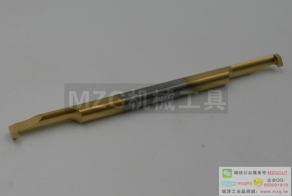 ZM38BG030100RBB MZG品牌整体硬质合金双头切槽刀图片价格
